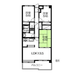 長町南駅 徒歩13分 1階の物件間取画像